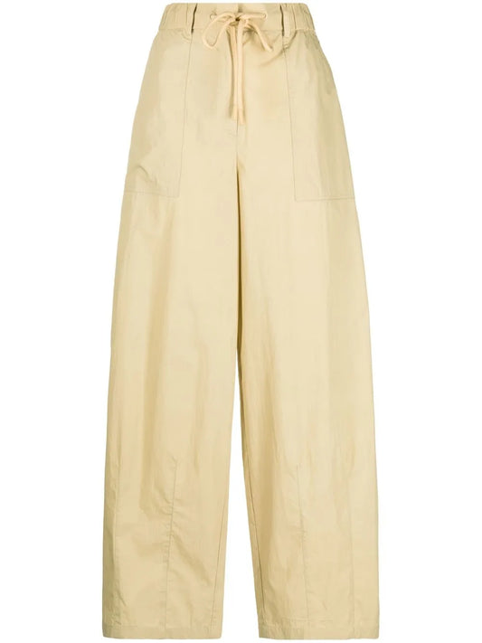 High-Waist Tapered Trousers