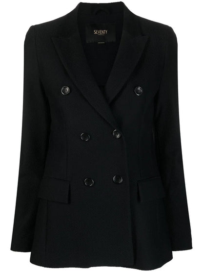 Double-Breasted Tailored Blazer