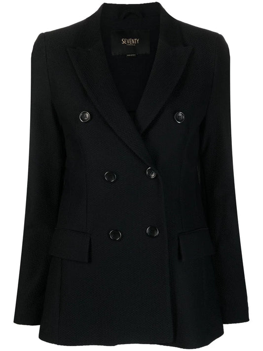 Double-Breasted Tailored Blazer
