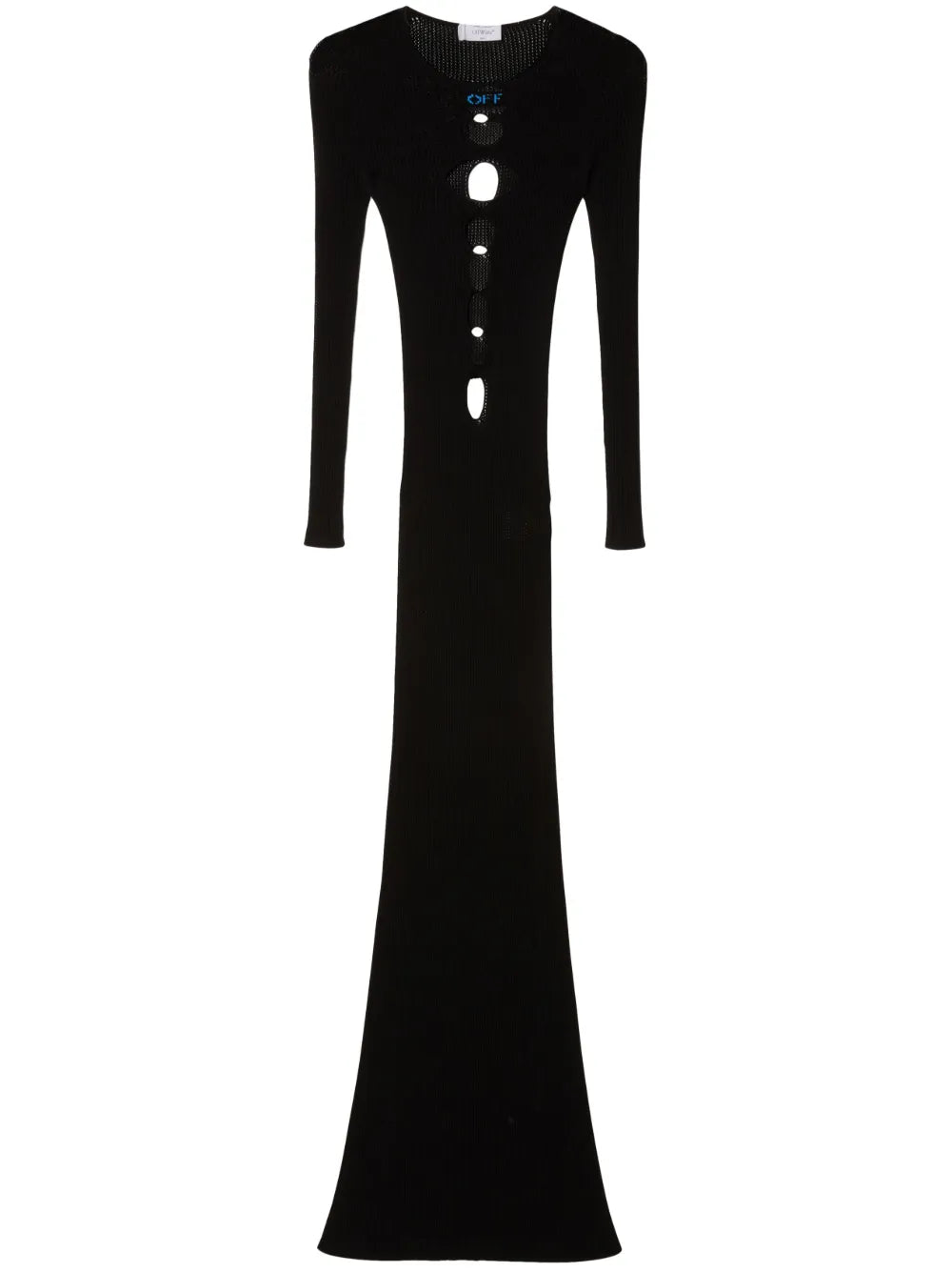 Cut-Out Knitted Dress