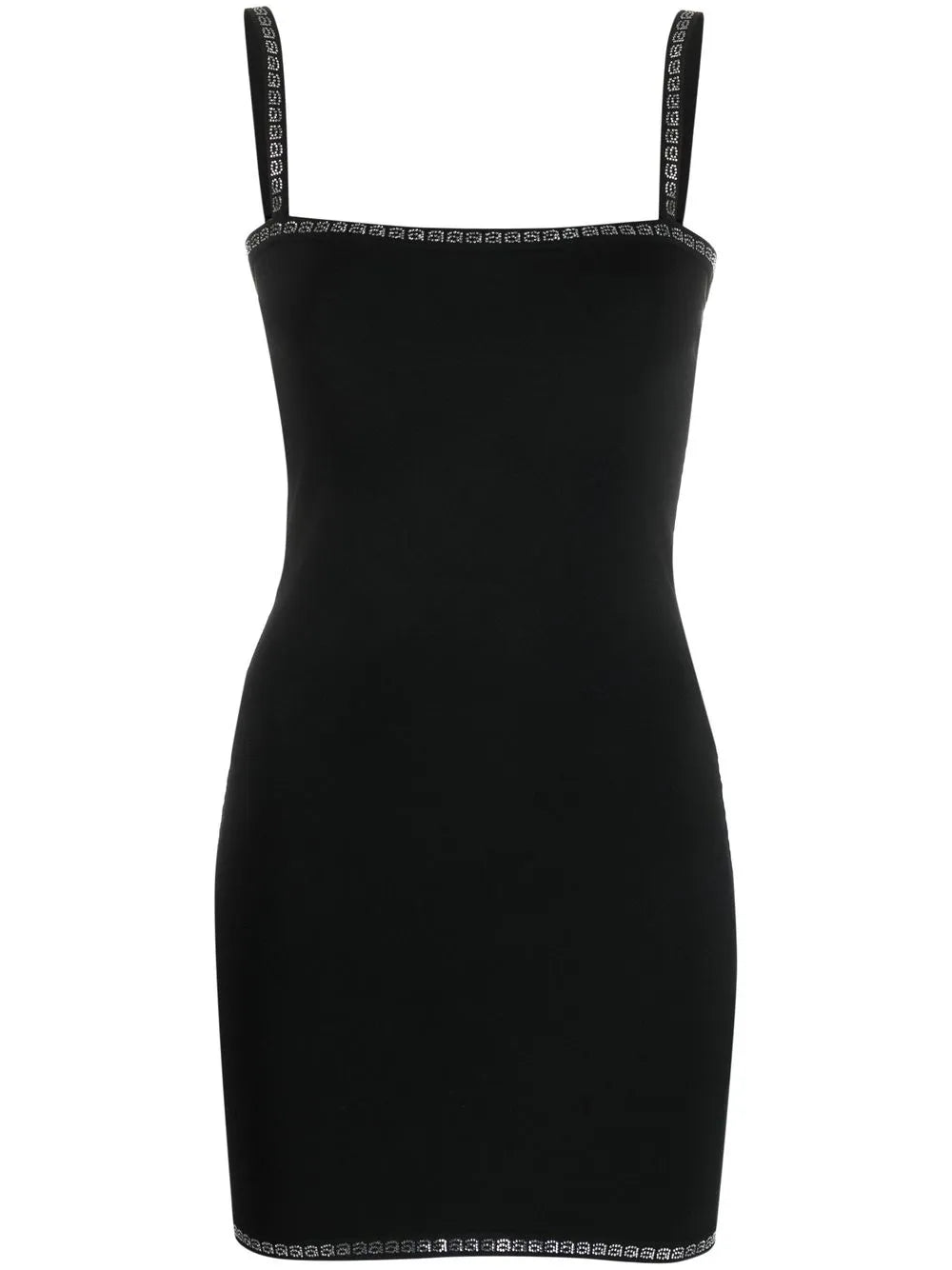 Kleid Crystal-Embellishment Mini Dress