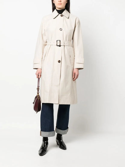 Somerland Single-Breasted Trench Coat