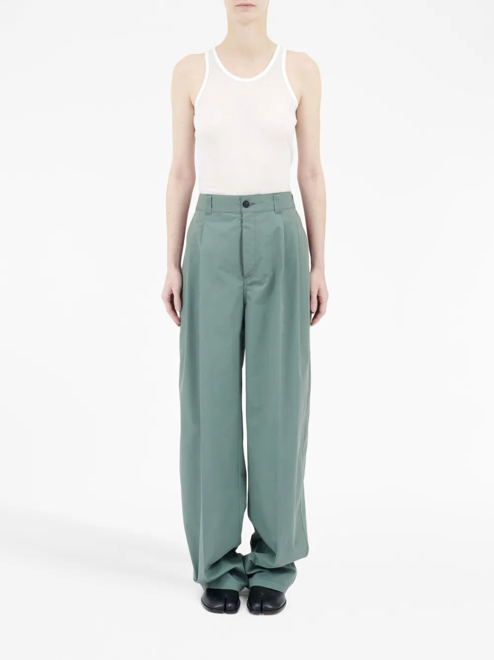 Yoke-Detail Trousers