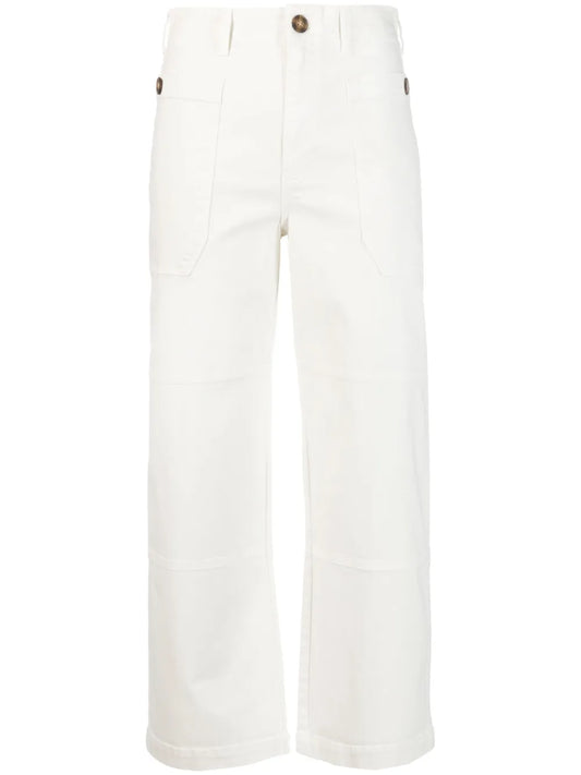 Straight-Leg Utility Trousers