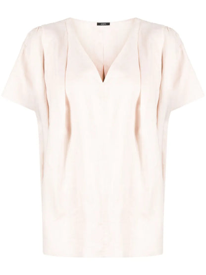V-Neck Short-Sleeved Top