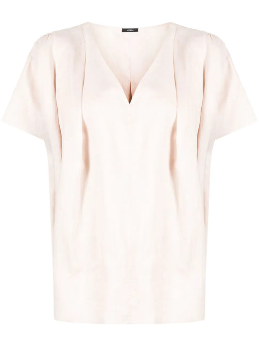 V-Neck Short-Sleeved Top