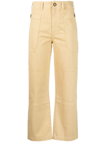Straight-Leg Utility Trousers