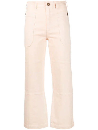Straight-Leg Utility Trousers