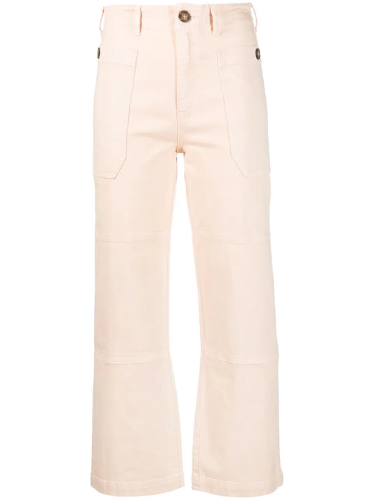 Straight-Leg Utility Trousers