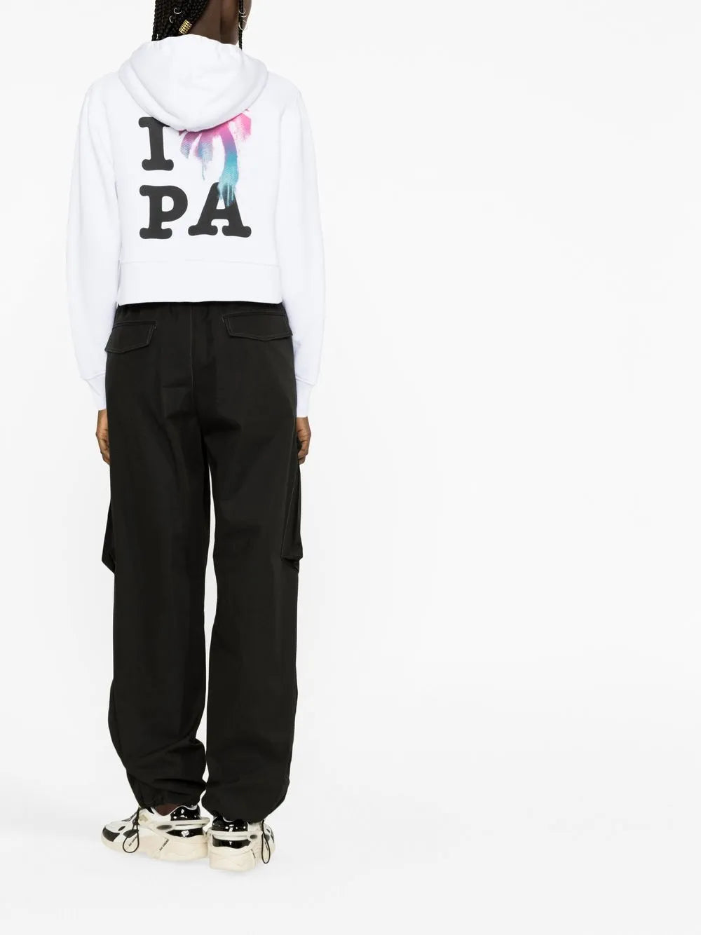 Logo-Print Cotton Hoodie