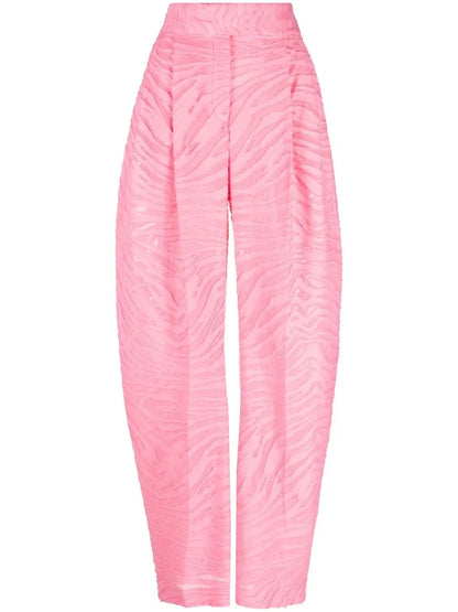 Gary Zebra-Pattern Trousers