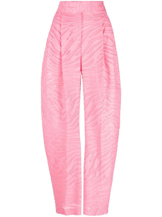 Gary Zebra-Pattern Trousers