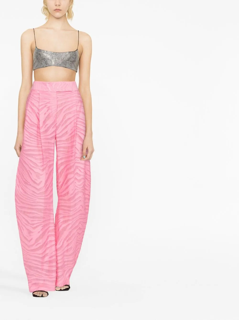 Gary Zebra-Pattern Trousers