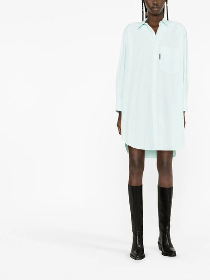 Oversize Cotton Shirt Dress