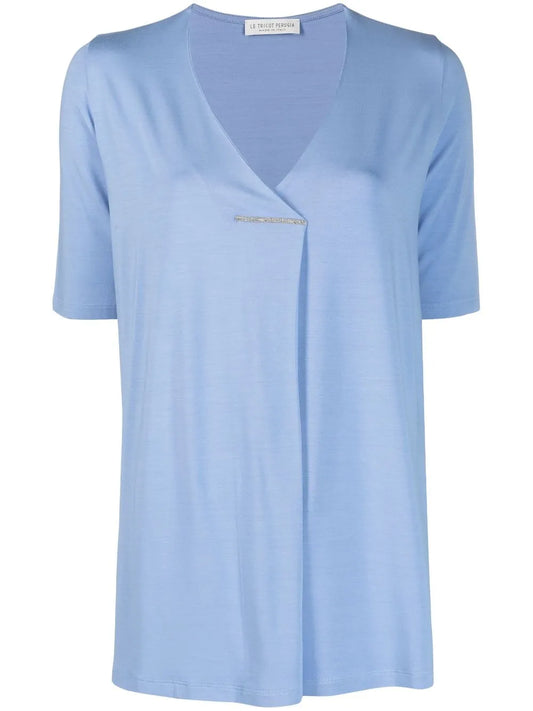 Stitched-Fold Shortsleeved T-Shirt