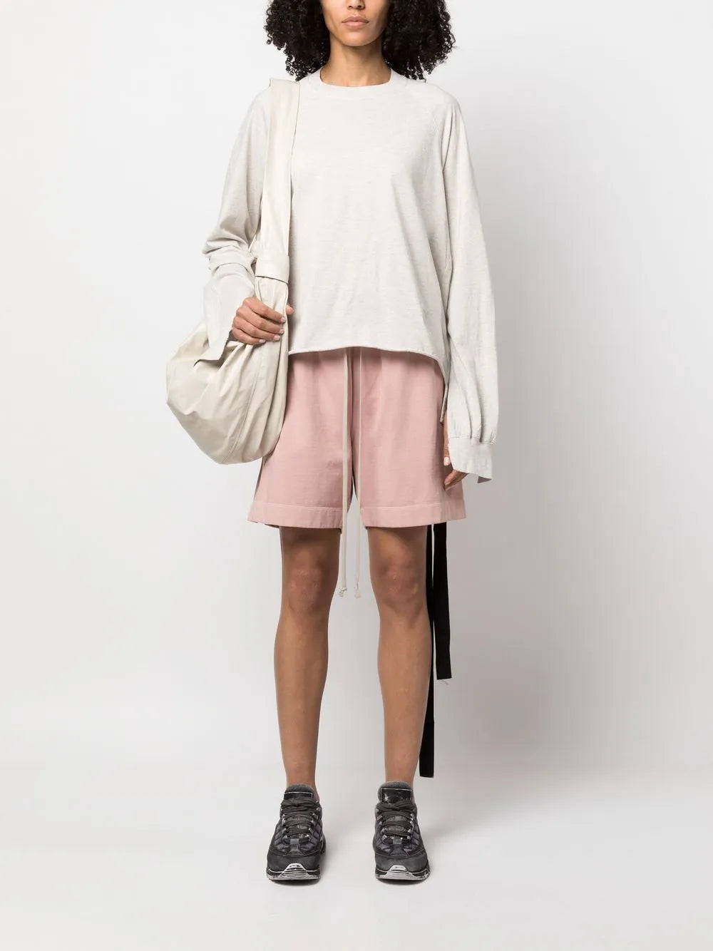 Drawstring Waist Shorts