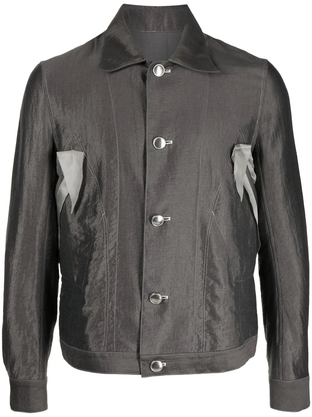Button-Up Long-Sleeved Shirt