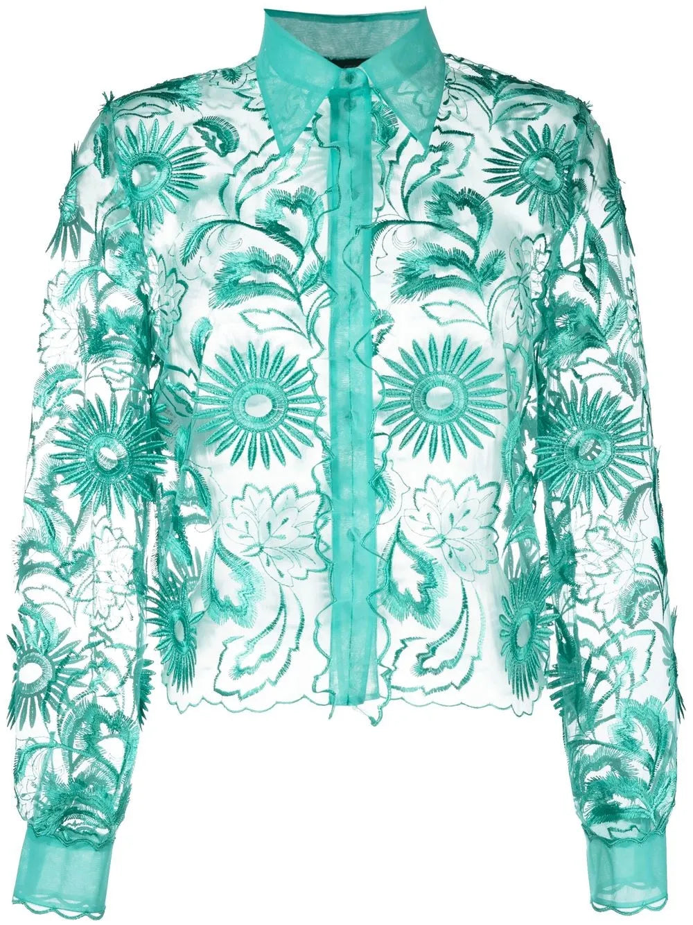 Embroidered-Design Shirt
