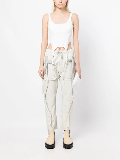 Panelled Nylon Trousers