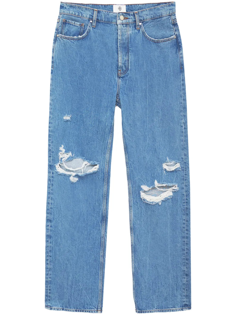 Gio High-Rise Straight Jeans
