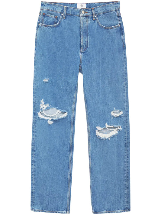 Gio High-Rise Straight Jeans