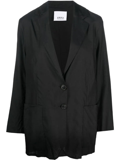 Oversized Single-Breasted Blazer