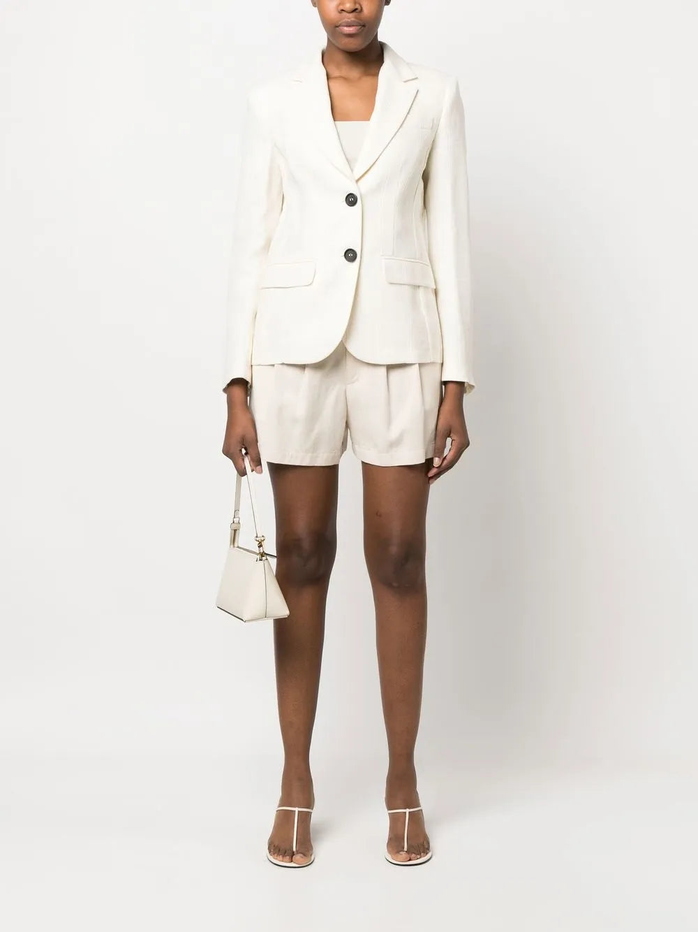 Single-Breasted Fitted Blazer