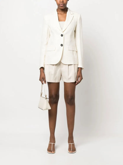 Single-Breasted Fitted Blazer