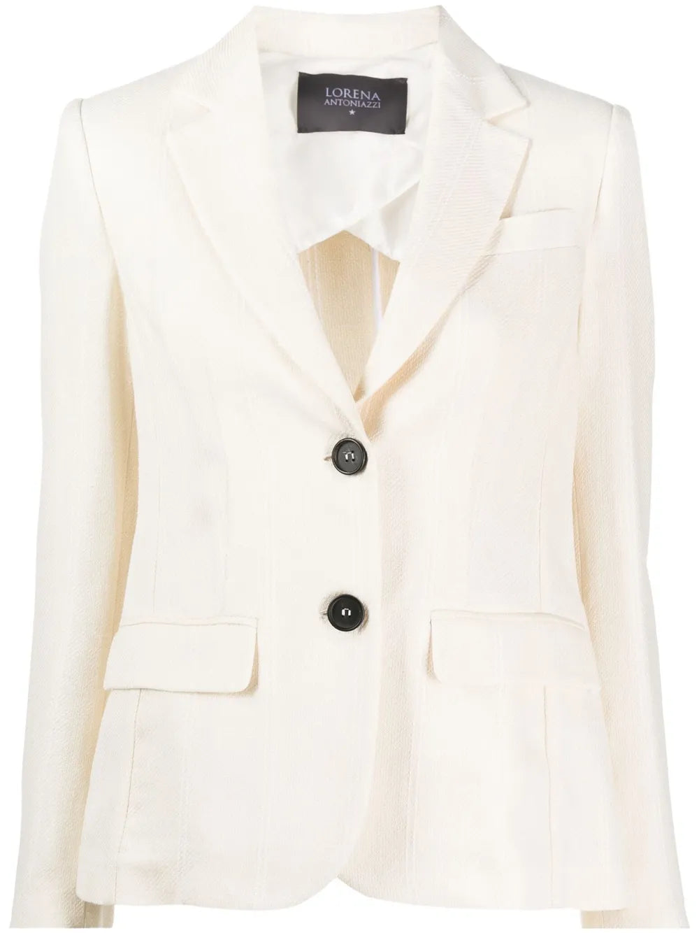 Single-Breasted Fitted Blazer