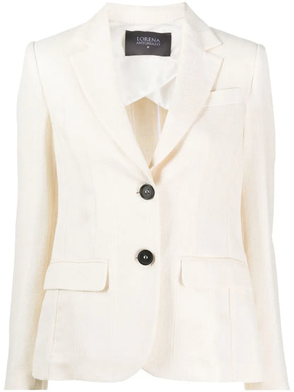 Single-Breasted Fitted Blazer
