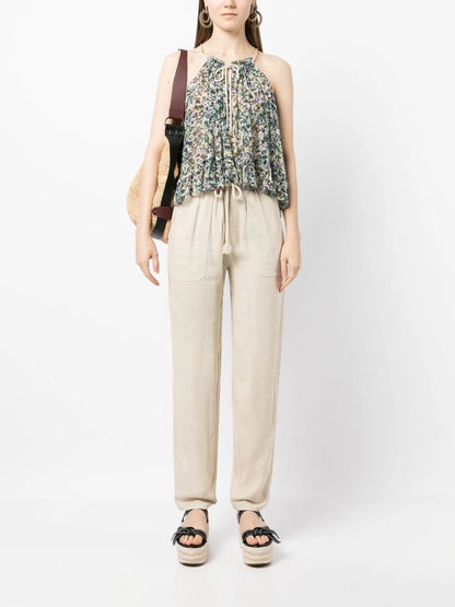 Viamao Silk Trousers