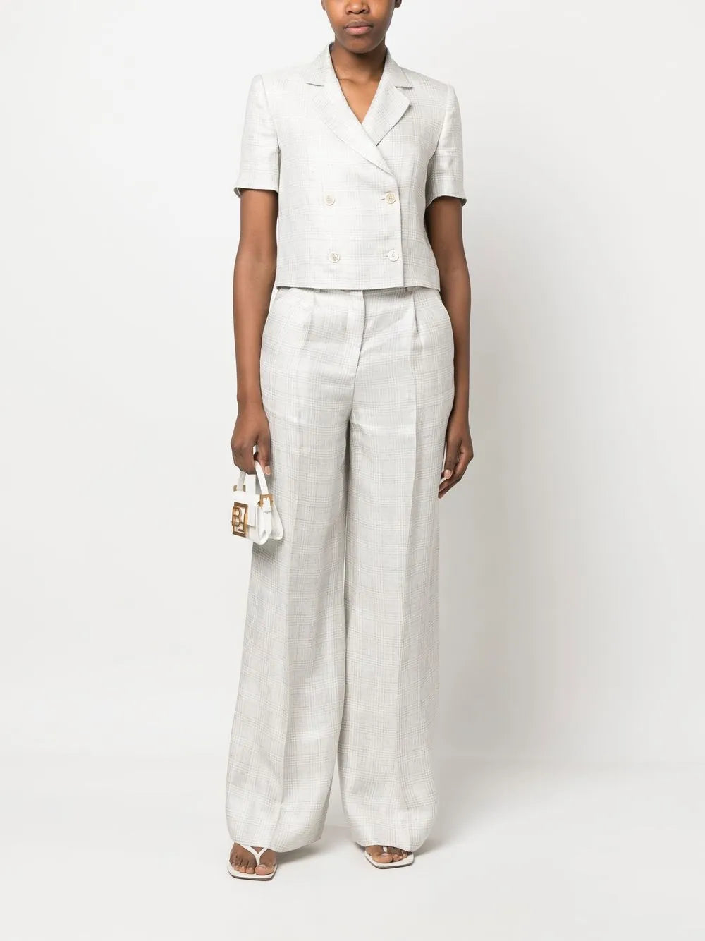 Tailored Straight-Leg Trousers