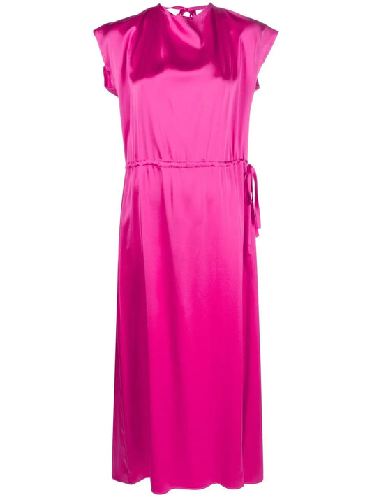 V-Back Long Dress
