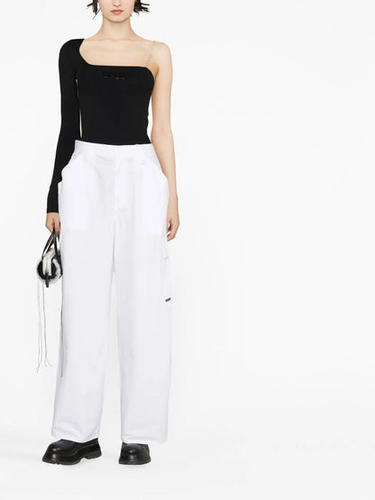 Bling One-Shoulder Bodysuit