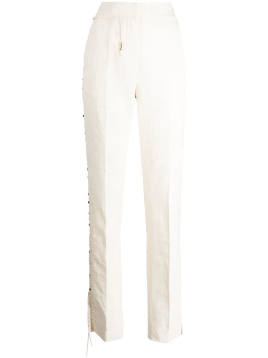 Le Pantalon Tibau Brodé Tailored Trousers