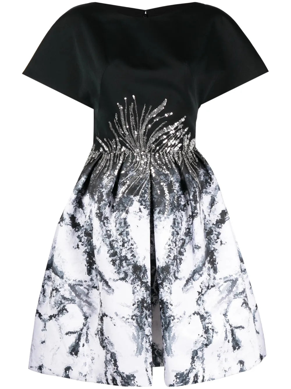 Bead-Embellishment Dress
