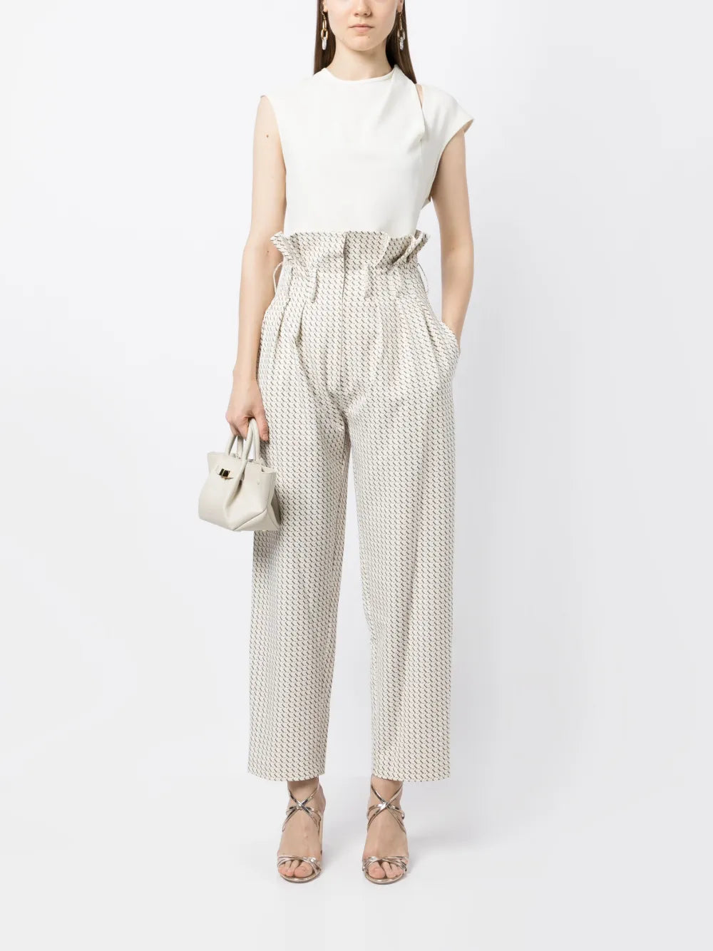 Georgette Cut-Out Blouse