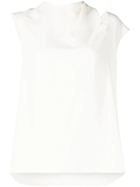 Georgette Cut-Out Blouse