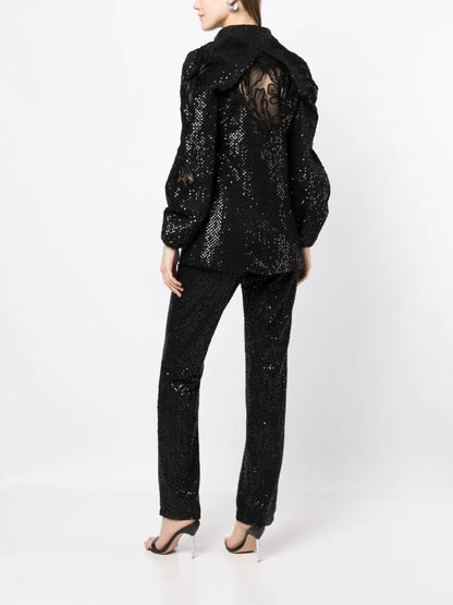 Sequin Ripped Jacket