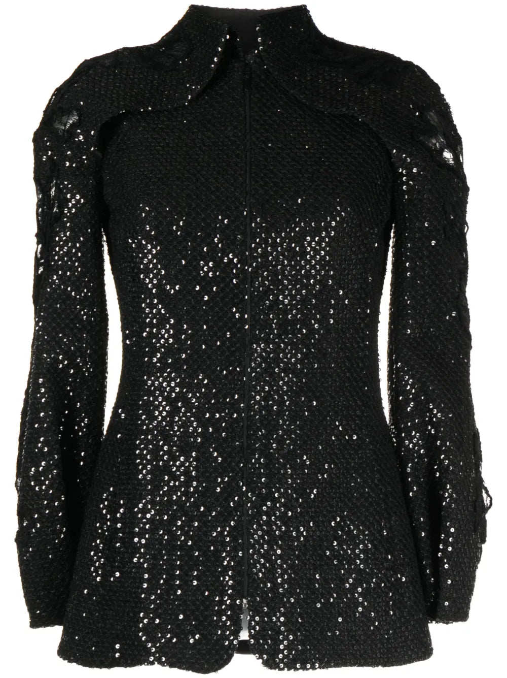 Sequin Ripped Jacket