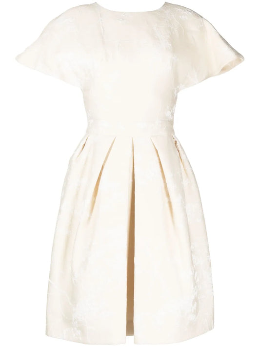 Knee-Length Flared Dress