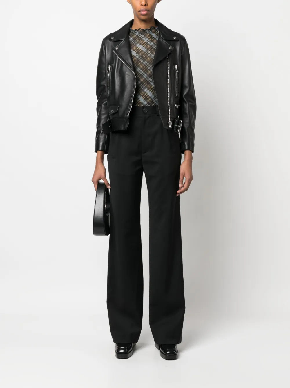 Flared Tailored Trousers
