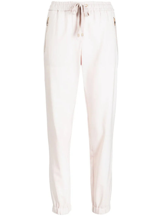 Virgin Wool-Blend Track Pants