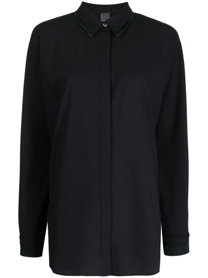 Oversized Long-Sleeve Shirt