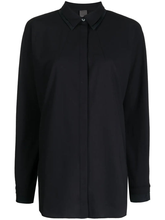 Oversized Long-Sleeve Shirt