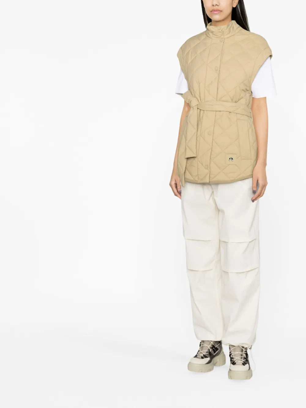 St Clair Belted Quilted Gilet