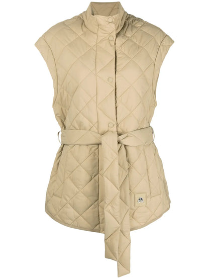 St Clair Belted Quilted Gilet
