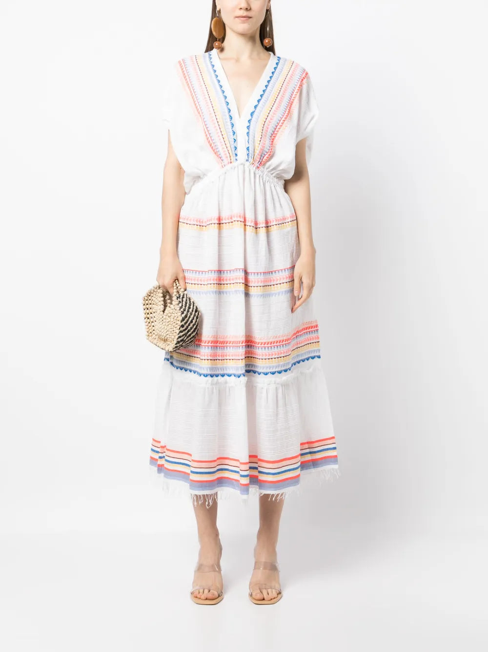 Bekah Plunging V-Neck Dress