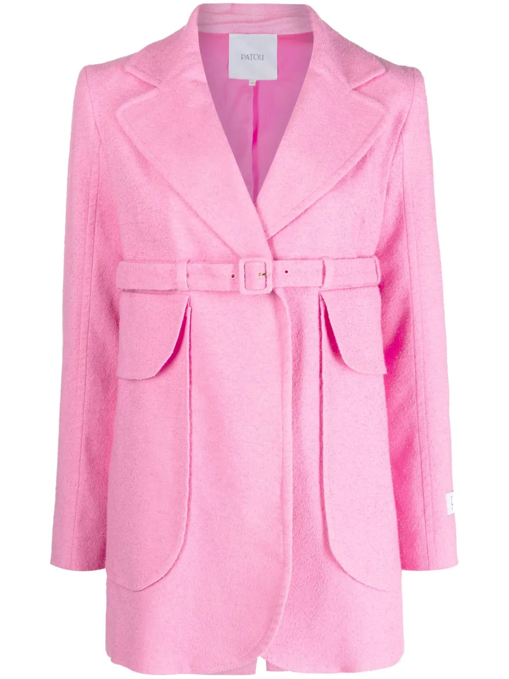 Maxi Pocket Single-Breasted Coat
