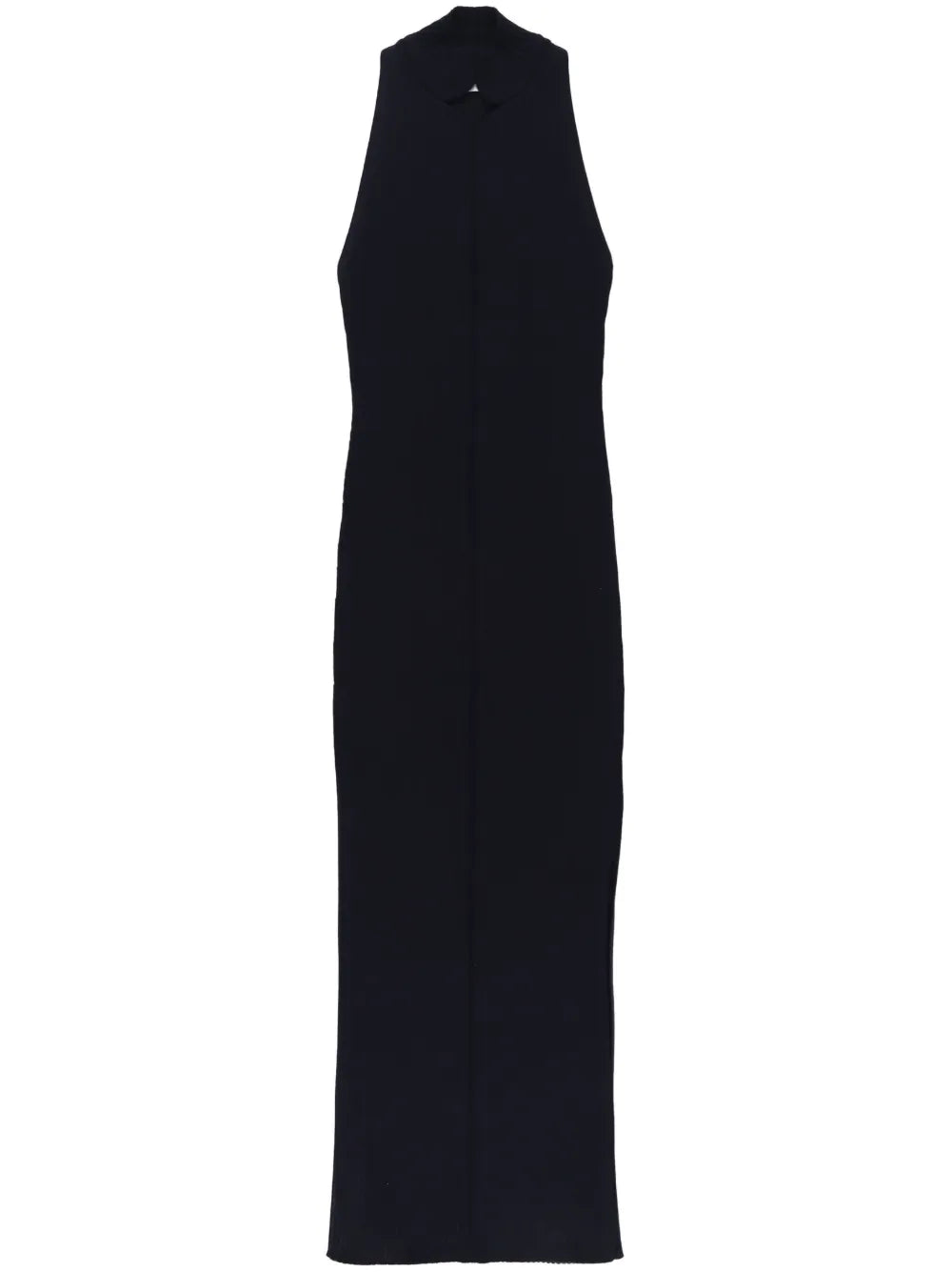 Cut-Out Ribbed Midi Dress